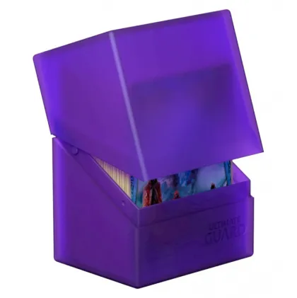 Ultimate Guard Boulder Deck Case 80+ Amethyst