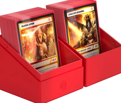 Ultimate Guard - Boulder Deck Case 100+ Solid: Red