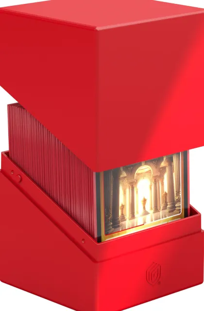 Ultimate Guard - Boulder Deck Case 100+ Solid: Red