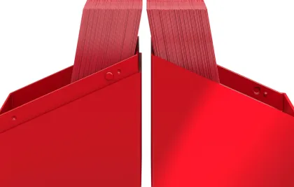 Ultimate Guard - Boulder Deck Case 100+ Solid: Red