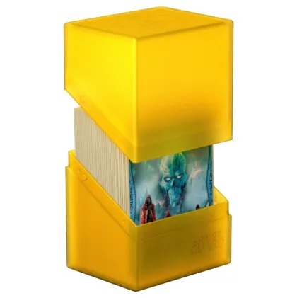 Ultimate Guard Boulder Deck Case 80+ Amber