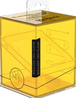 Ultimate Guard - Boulder Deck Case 100+ Clear: Amber