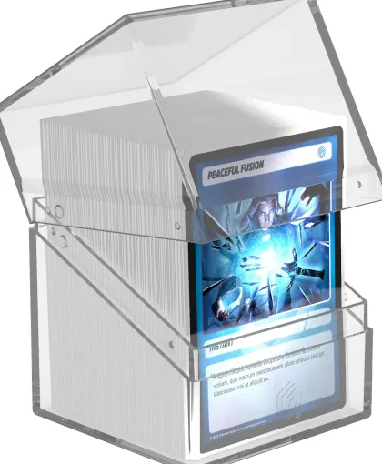 Ultimate Guard - Boulder Deck Case 100+ Clear: Transparent