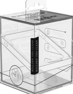 Ultimate Guard - Boulder Deck Case 100+ Clear: Transparent