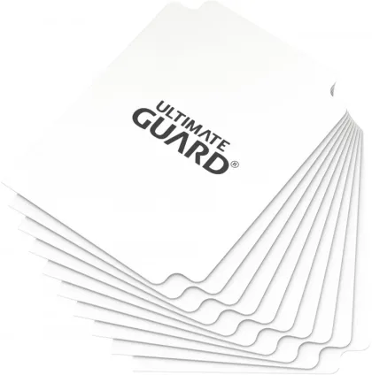Ultimate Guard Card Dividers: White (10 stuks)