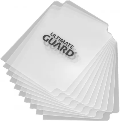Ultimate Guard Card Dividers: Transparent (10 stuks)