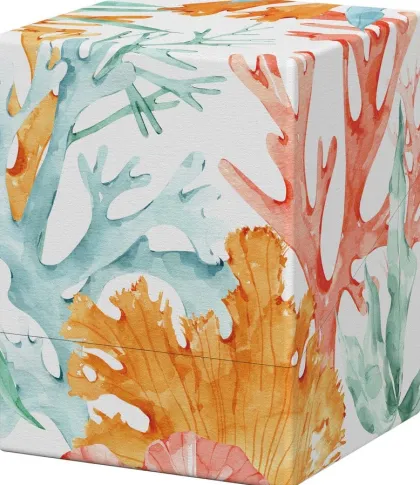Ultimate Guard - Coral Places Boulder Deck Case 100+: Seablue Hush