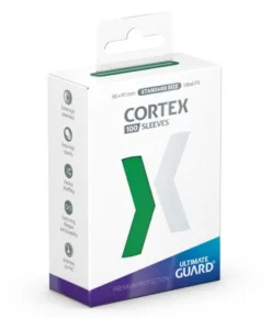 Ultimate Guard Cortex Sleeves: Green (100 stuks)