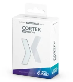 Ultimate Guard Cortex Sleeves: Transparent (100 stuks)