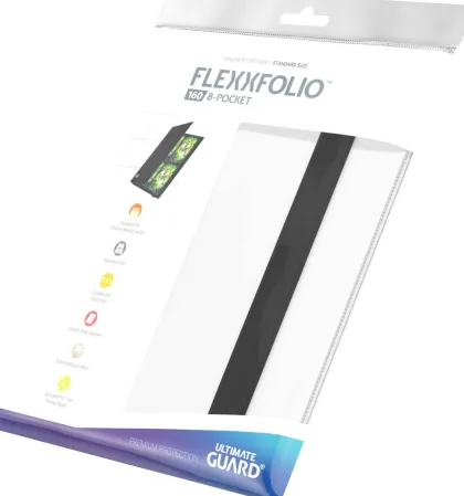 Ultimate Guard - Flexxfolio 160 8-Pocket: White