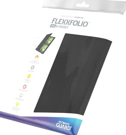 Ultimate Guard - Flexxfolio 160 8-Pocket: Black