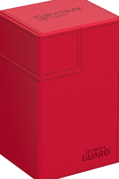 Ultimate Guard Flip'n'Tray Deck Case 80+ XenoSkin Monocolor Red