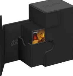 Ultimate Guard Flip'n'Tray Deck Case 80+ XenoSkin Monocolor Black