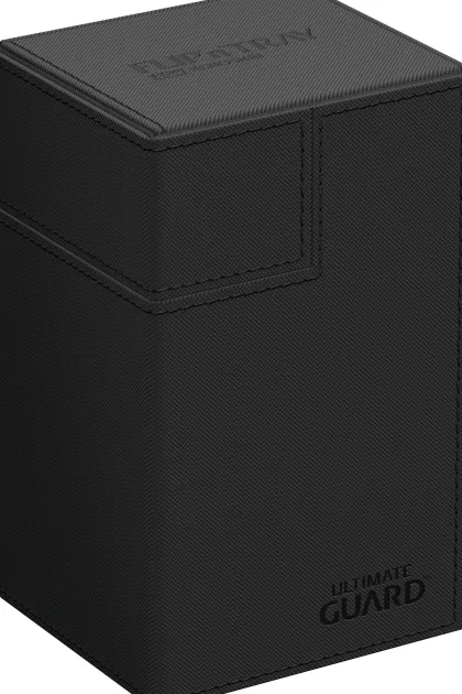 Ultimate Guard Flip'n'Tray Deck Case 80+ XenoSkin Monocolor Black