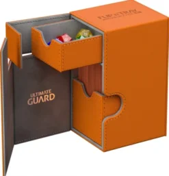 Ultimate Guard Flip'n'Tray Deck Case 80+ XenoSkin Orange