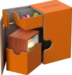 Ultimate Guard Flip'n'Tray Deck Case 80+ XenoSkin Orange