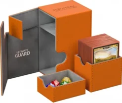 Ultimate Guard Flip'n'Tray Deck Case 80+ XenoSkin Orange