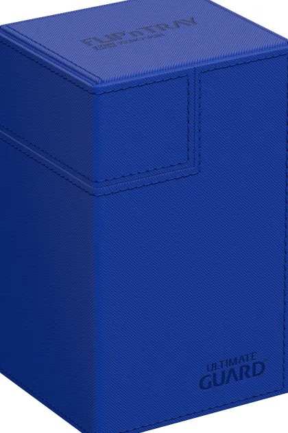 Ultimate Guard Flip'n'Tray Deck Case 80+ XenoSkin Monocolor Blue