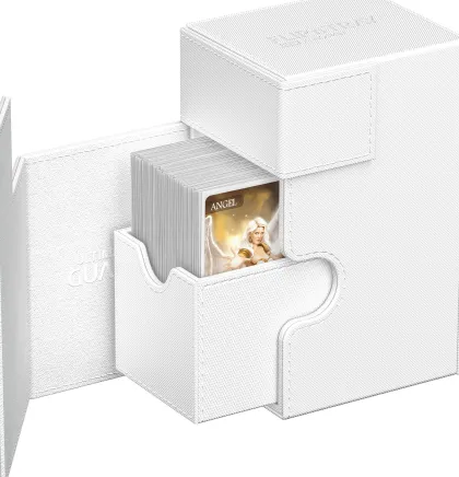 Ultimate Guard Flip'n'Tray Deck Case 80+ XenoSkin Monocolor White