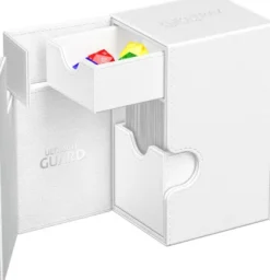 Ultimate Guard Flip'n'Tray Deck Case 80+ XenoSkin Monocolor White