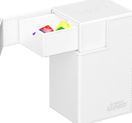 Ultimate Guard Flip'n'Tray Deck Case 80+ XenoSkin Monocolor White