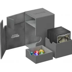Ultimate Guard Flip'n'Tray Deck Case 100+ XenoSkin Grey