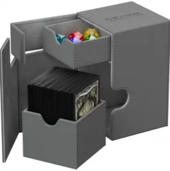 Ultimate Guard Flip'n'Tray Deck Case 100+ XenoSkin Grey