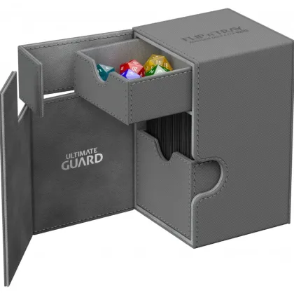 Ultimate Guard Flip'n'Tray Deck Case 100+ XenoSkin Grey