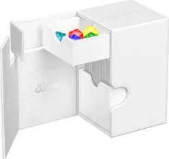 Ultimate Guard Flip'n'Tray Deck Case 100+ XenoSkin Monocolor White