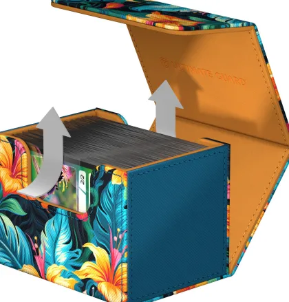 Ultimate Guard - Floral Places Part 2 Sidewinder 100+ XenoSkin: Tulum Blue