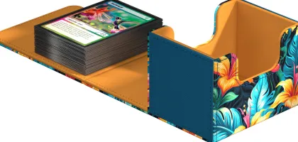 Ultimate Guard - Floral Places Part 2 Sidewinder 100+ XenoSkin: Tulum Blue