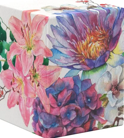 Ultimate Guard - Floral Places Boulder Deck Case 100+: Lotus Bloom