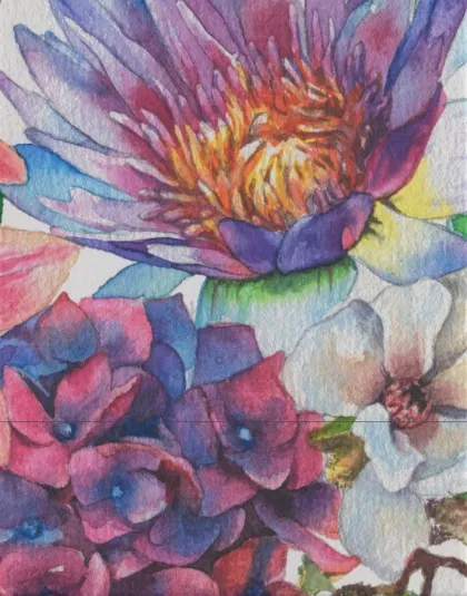 Ultimate Guard - Floral Places Boulder Deck Case 100+: Lotus Bloom