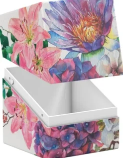 Ultimate Guard - Floral Places Boulder Deck Case 100+: Lotus Bloom