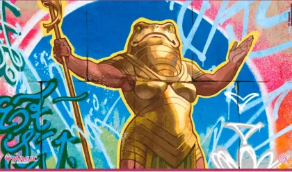 Ultimate Guard Magic: The Gathering - Aetherdrift Stitched Edge Playmat: Sab-Sunen, Luxa Embodied