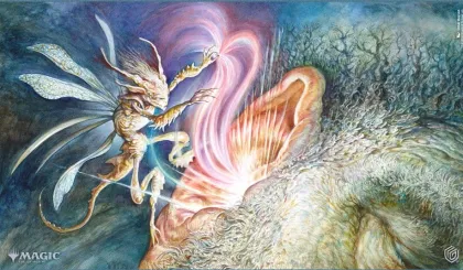 Ultimate Guard Magic: The Gathering - Lorwyn Eclipsed Stitched Edge Playmat: Dream Seizer