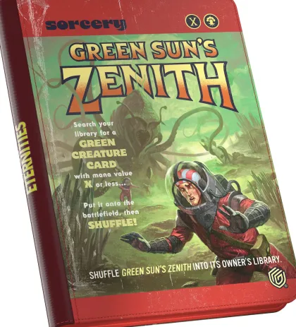 Ultimate Guard Magic: The Gathering - Edge of Eternities Zipfolio 360 XenoSkin: Green Sun’s Zenith