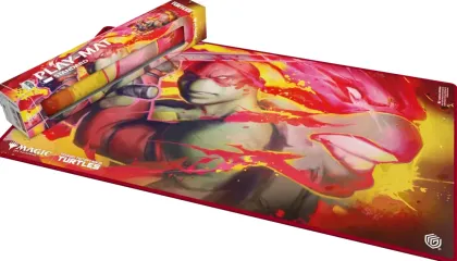Ultimate Guard Magic: The Gathering - Teenage Mutant Ninja Turtles Stitched Edge Playmat: Raphael's Technique