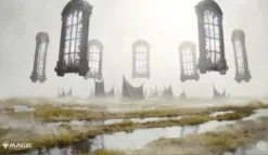Ultimate Guard Magic: The Gathering - Duskmourn: House of Horror Stitched Edge Playmat: Abandoned Campground