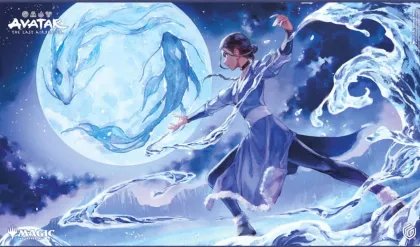 Ultimate Guard Magic: The Gathering - Avatar: The Last Airbender Stitched Edge Playmat: Waterbender Ascension