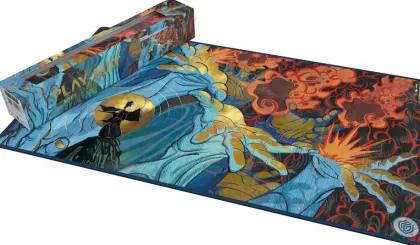 Ultimate Guard Magic: The Gathering - Secrets of Strixhaven Stitched Edge Playmat: Flusterstorm