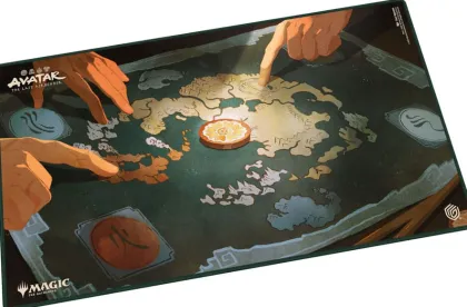Ultimate Guard Magic: The Gathering - Avatar: The Last Airbender Stitched Edge Playmat: White Lotus Tile