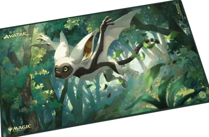 Ultimate Guard Magic: The Gathering - Avatar: The Last Airbender Stitched Edge Playmat: Momo, Friendly Flier