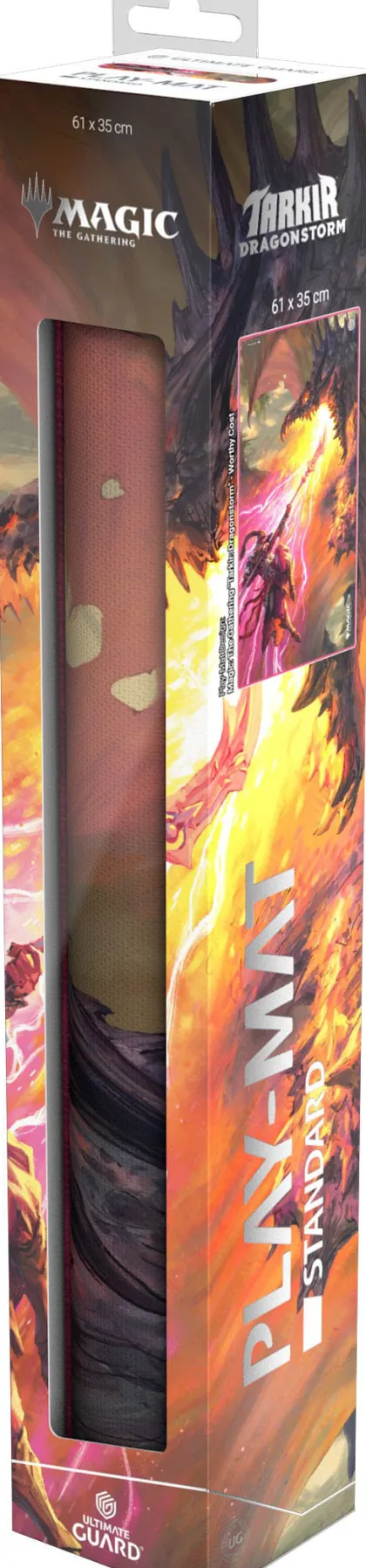 Ultimate Guard Magic: The Gathering - Tarkir: Dragonstorm Stitched Edge Playmat: Worthy Cost
