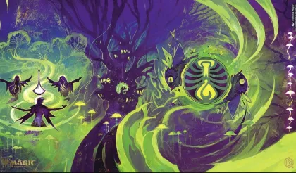 Ultimate Guard Magic: The Gathering - Secrets of Strixhaven Stitched Edge Playmat: Witherbloom