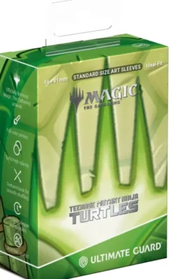 Ultimate Guard Magic: The Gathering - Premium Art Sleeves: Teenage Mutant Ninja Turtles - Turtle Planeswalker Symbol (100 stuks)