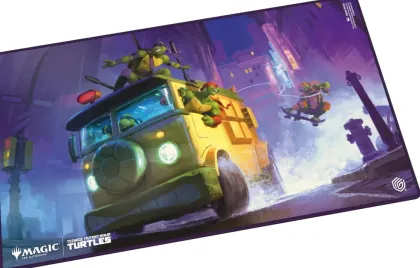 Ultimate Guard Magic: The Gathering - Teenage Mutant Ninja Turtles Stitched Edge Playmat: Turtle Van