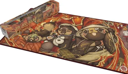 Ultimate Guard Magic: The Gathering - Secrets of Strixhaven Stitched Edge Playmat: Pyretic Ritual