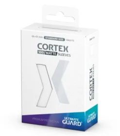 Ultimate Guard Matte Cortex Sleeves: White (100 stuks)