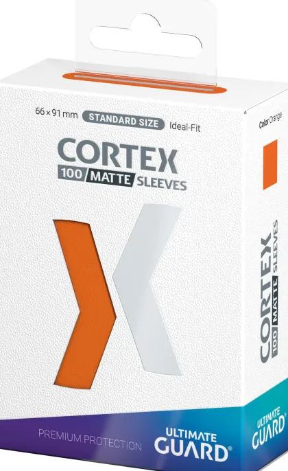 Ultimate Guard Matte Cortex Sleeves: Orange (100 stuks)